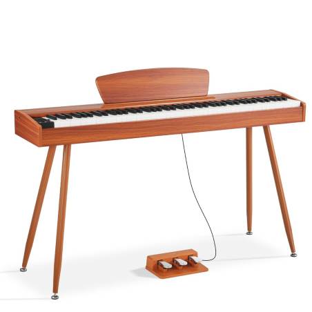 Elektrinis pianinas 88 klavišų, medinis korpusas0