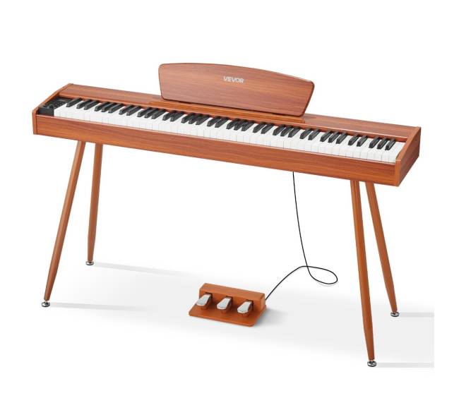 Elektrinis pianinas 88 klavišų, medinis korpusas8