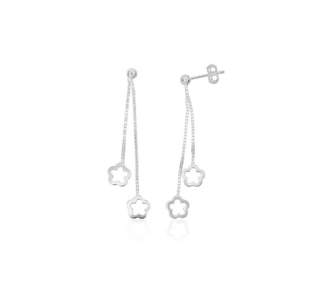 Sidabriniai auskarai –pusetai0