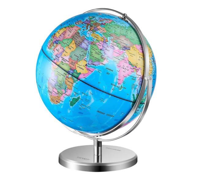 Apšviestas gaublys su stovu0