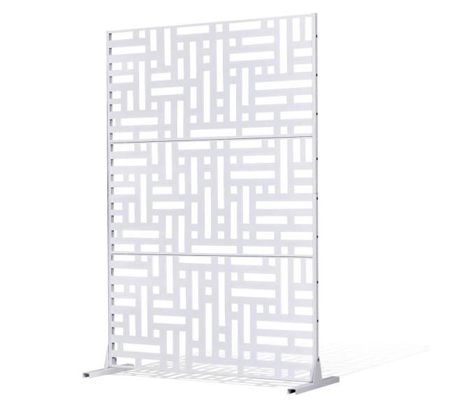 Metalinė privatumo tvorelė lauko erdvėms0