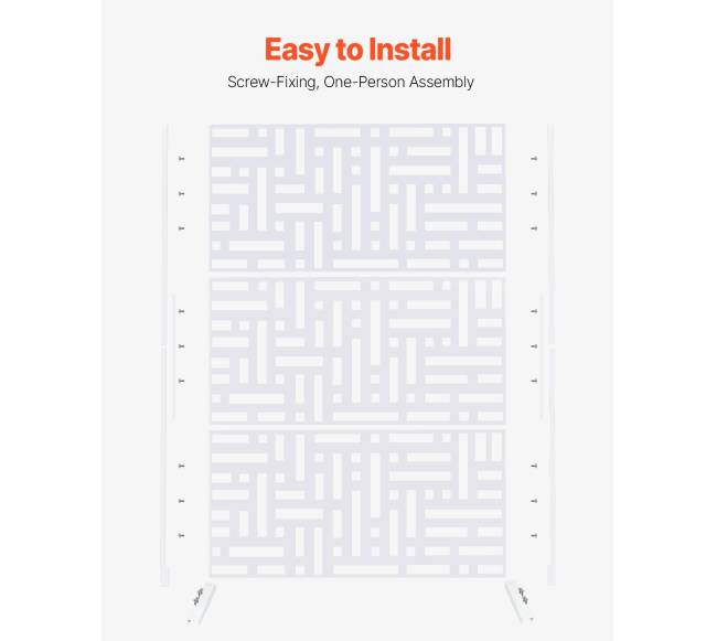 Metalinė privatumo tvorelė lauko erdvėms4