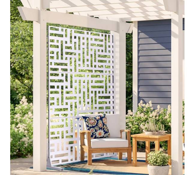 Metalinė privatumo tvorelė lauko erdvėms7