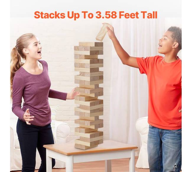 Medinis stumdymo bokštas su 54 blokeliais2