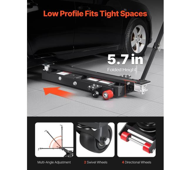 Nešiojamas oro automobilio keltuvas, 3 tonų talpa5