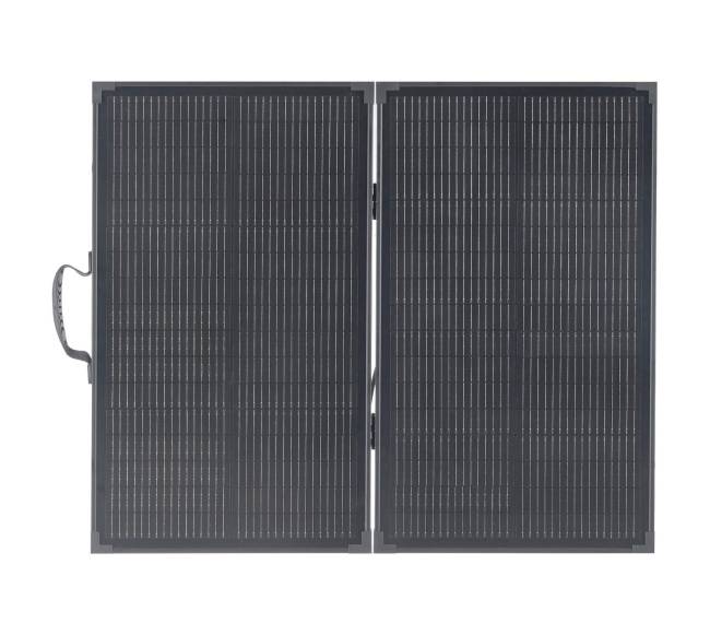 Sulankstomas 100W saulės panelis su rėmu0