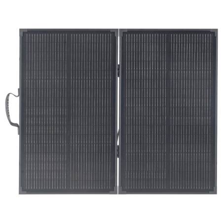 Sulankstomas 100W saulės panelis su rėmu0