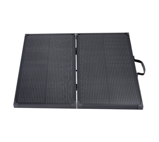 Sulankstomas 100W saulės panelis su rėmu10