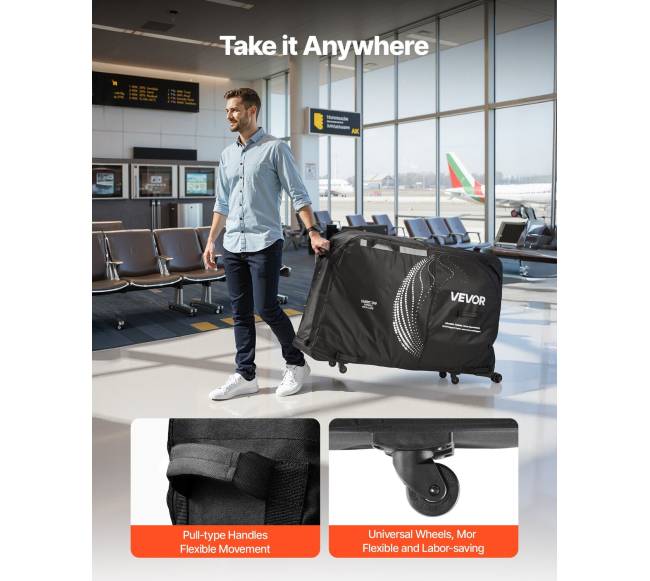 Dviračio kelioninis krepšys su TSA užraktu5