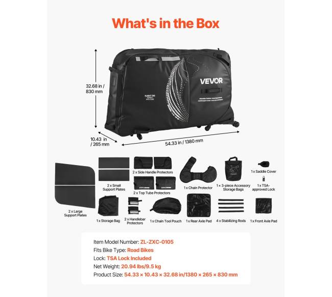 Dviračio kelioninis krepšys su TSA užraktu6