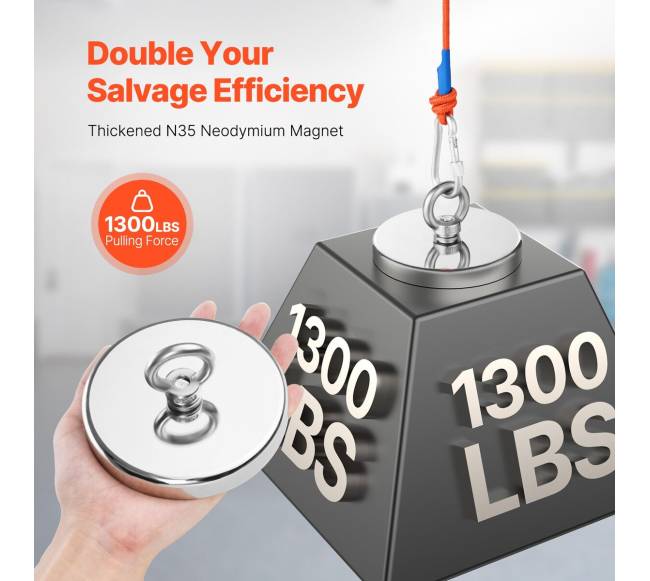 590 kg traukos žvejybos magneto komplektas1