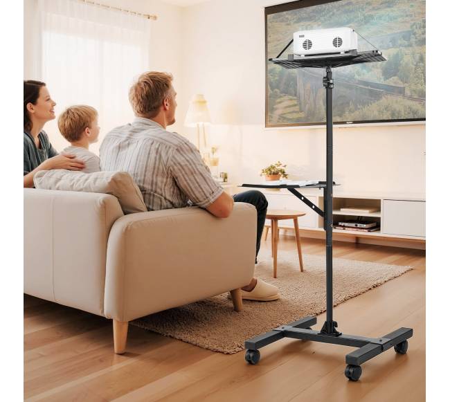 Projektoriaus stovas su dviem lentynomis7