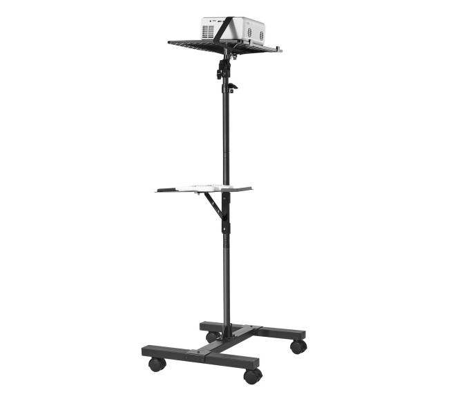 Projektoriaus stovas su dviem lentynomis8