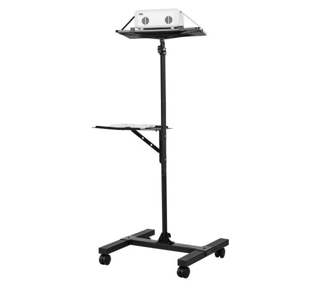 Projektoriaus stovas su dviem lentynomis10