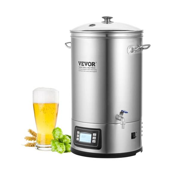 Elektrinė alaus virimo sistema, 30 litrų 304 nerūdijantis plienas0