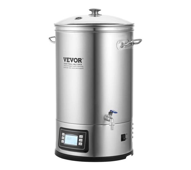 Elektrinė alaus virimo sistema, 30 litrų 304 nerūdijantis plienas10