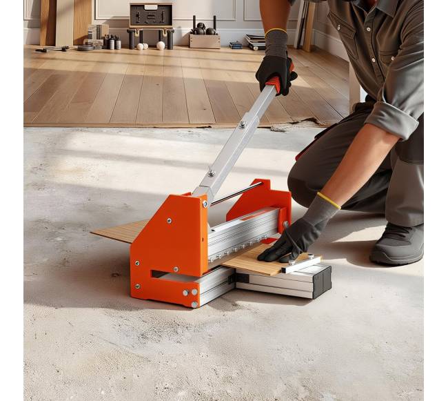 Vinilo grindų pjaustyklė su aliuminio svirtimi7