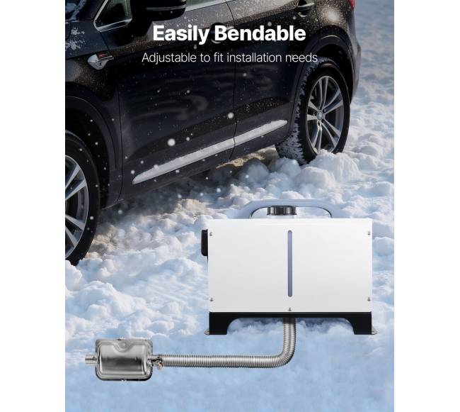 600 mm dyzelinio šildytuvo išmetimo žarna4