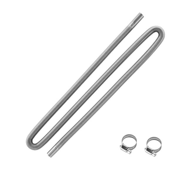 Lankstus 198 cm nerūdijančio plieno išmetimo vamzdis0