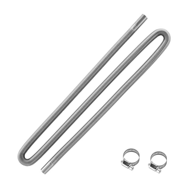 Lankstus 198 cm nerūdijančio plieno išmetimo vamzdis0