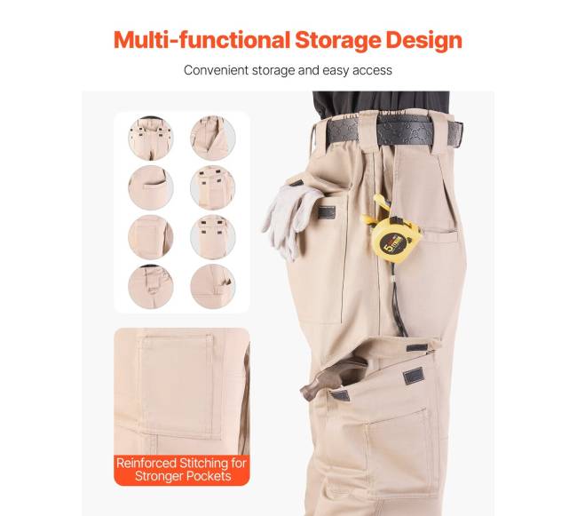 Vyriškos FR kelnės su kišenėmis darbo ir laisvalaikiui4