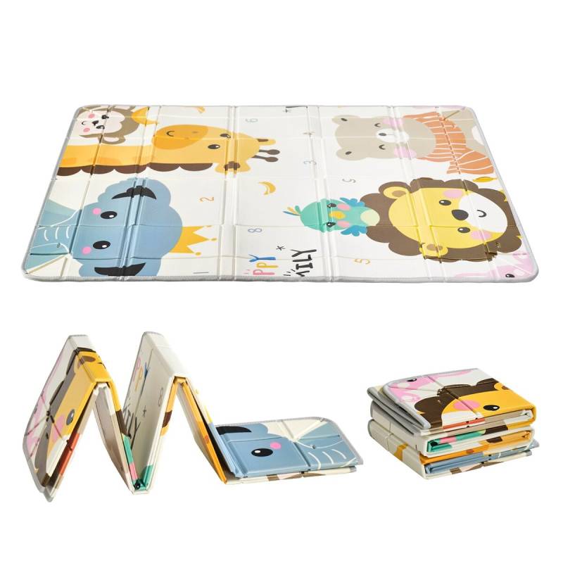 Dvipusis kūdikių kilimėlis, 140x180 cm0