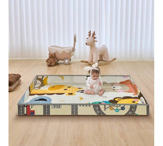 Dvipusis kūdikių kilimėlis, 140x180 cm7