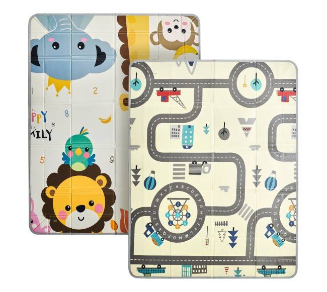 Dvipusis kūdikių kilimėlis, 140x180 cm8