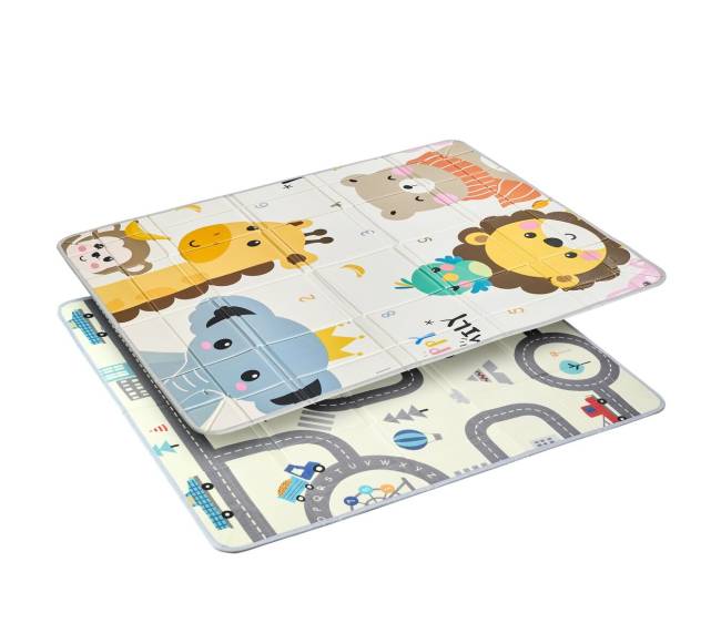 Dvipusis kūdikių kilimėlis, 140x180 cm10