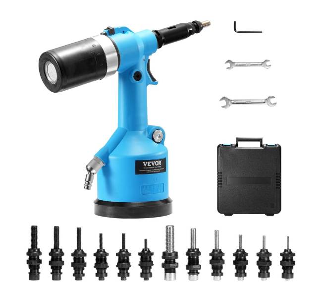 Pneumatinis kniediklis su 13 dydžių antgaliais8