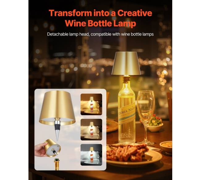 Belaidis stalo šviestuvas, reguliuojamas aukštis1