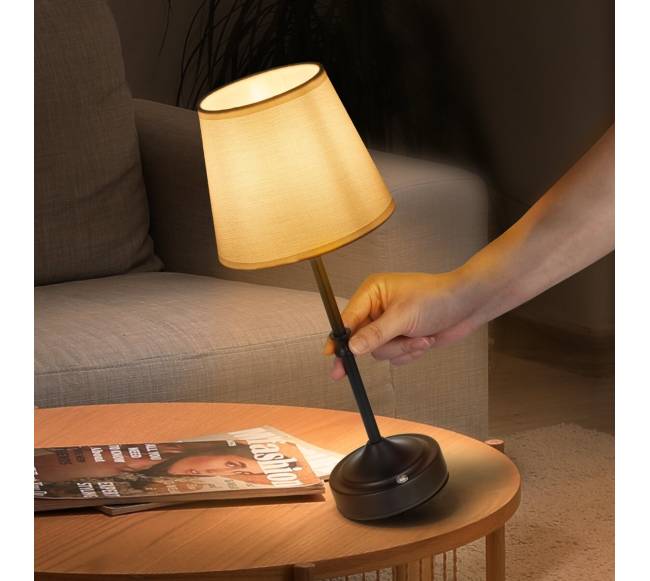 Belaidė stalinė lempa su įkraunama baterija7