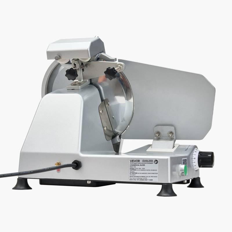 Komercinis mėsos pjaustyklė su 250 mm peiliu0