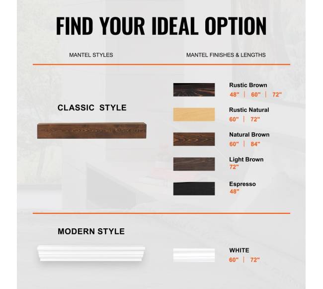 Židinio medinė lentyna 152 cm natūralios rudos spalvos5