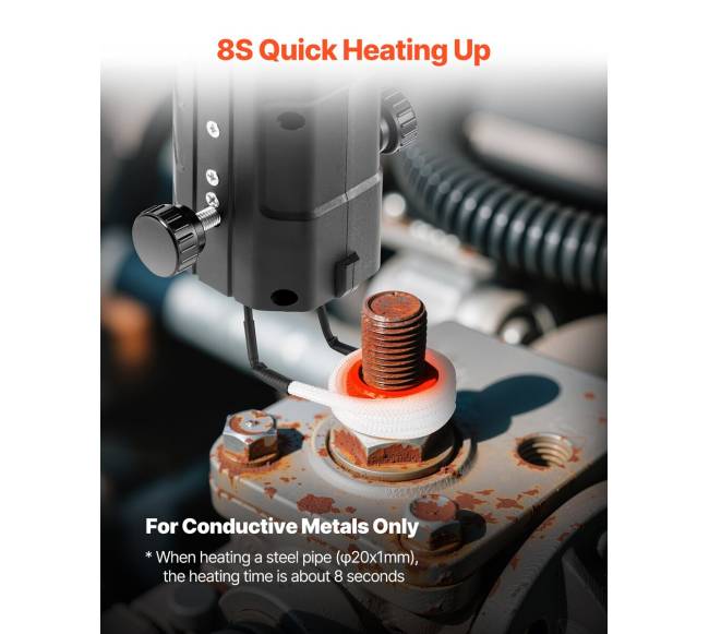 Magnetinis indukcinis veržlių šildytuvas 1800W1