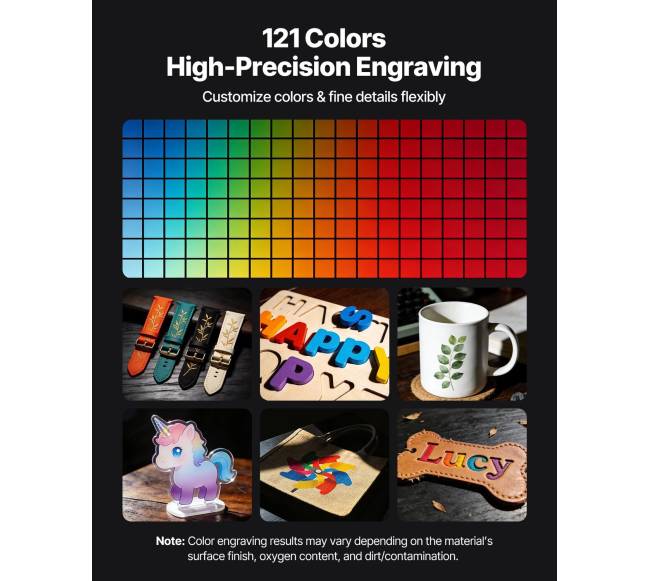 Nešiojamas lazerinis graviruoklis 12W, medžiagoms3