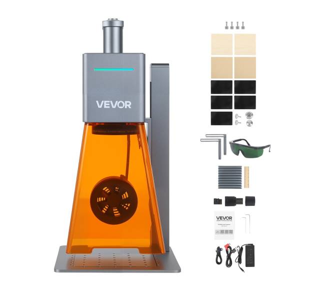 Nešiojamas lazerinis graviruoklis 12W, medžiagoms8