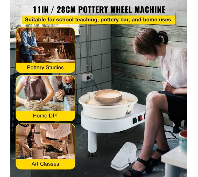 Keramikos žiedimo staklės su kojiniu pedalu1