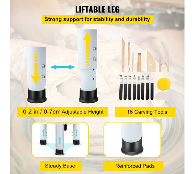 Keramikos žiedimo staklės su kojiniu pedalu3