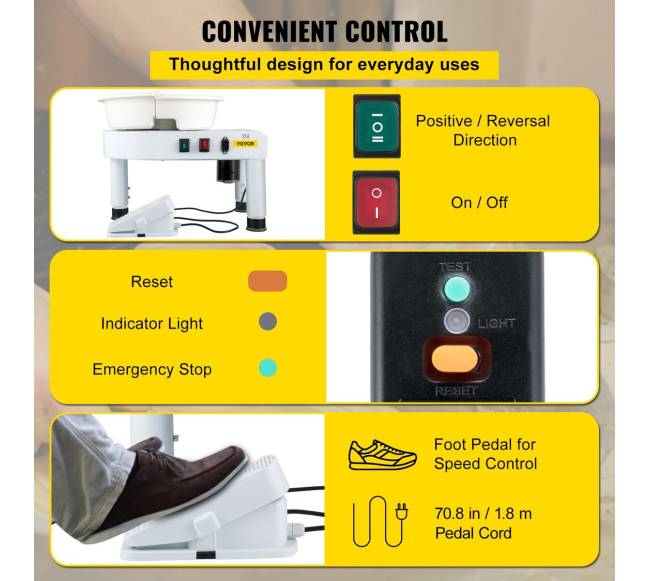 Keramikos žiedimo staklės su kojiniu pedalu4