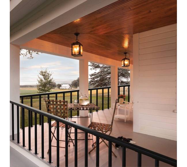 Metalinė turėklo stulpelis 91x3.8x3.8cm be skylių, 1 vnt, juoda7