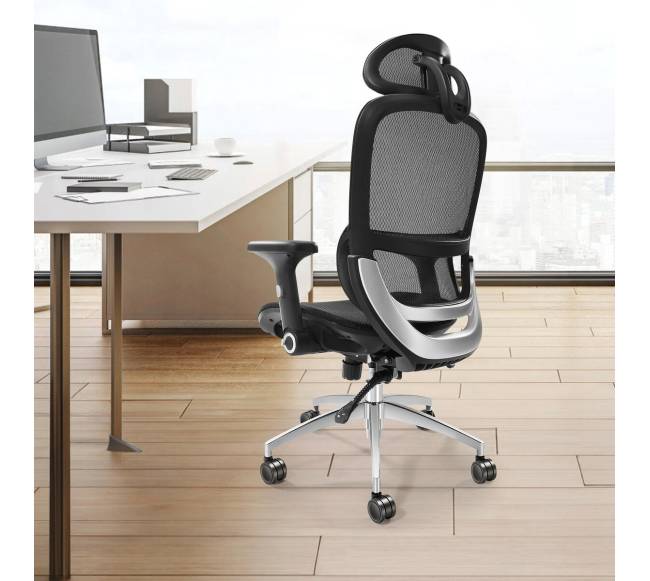 Reguliuojama tinklelinė biuro kėdė7