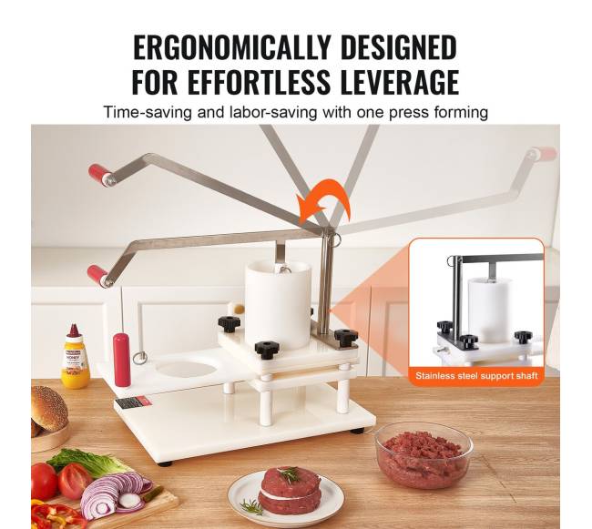 Komercinis mėsainius presas 13 cm3