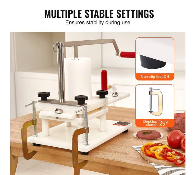 Komercinis mėsainius presas 13 cm4