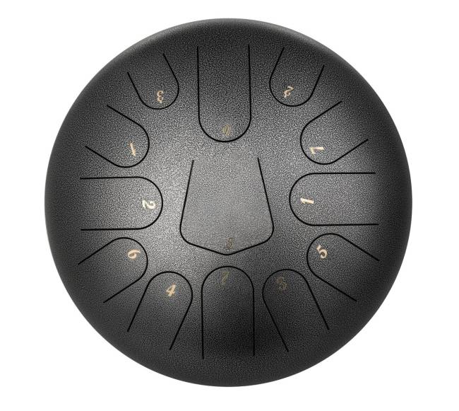 Plieninis liežuvėlių būgnas 13 natų, 30 cm9