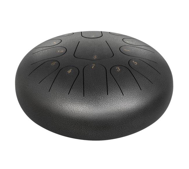 Plieninis liežuvėlių būgnas 13 natų, 30 cm10