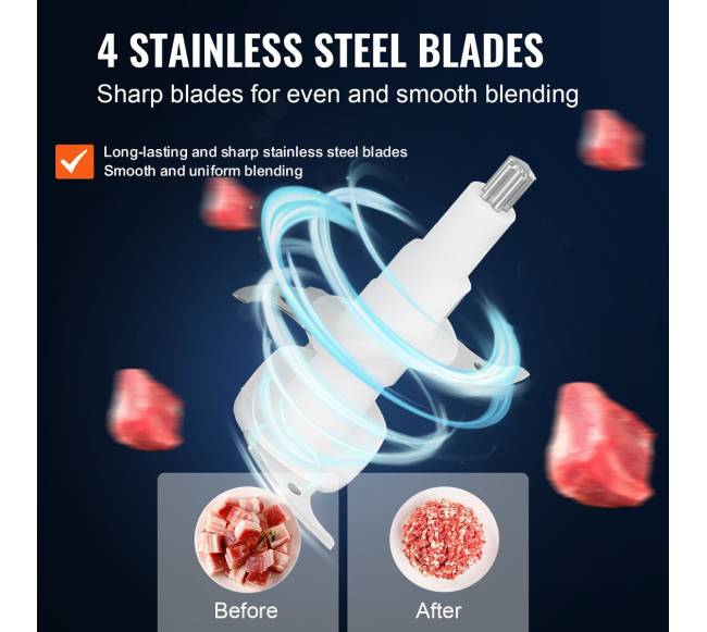 Elektrinis maisto smulkintuvas ir mėsmalė2