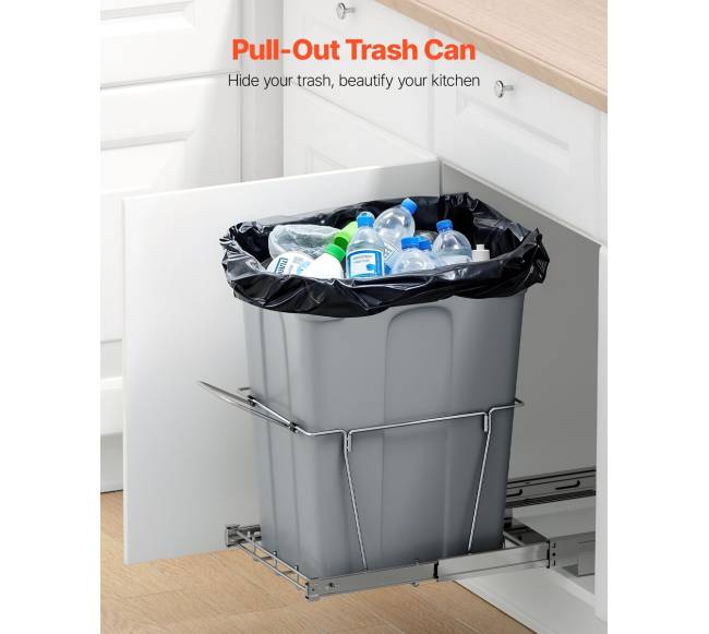 Ištraukiamas šiukšlių konteineris virtuvės spintelei1