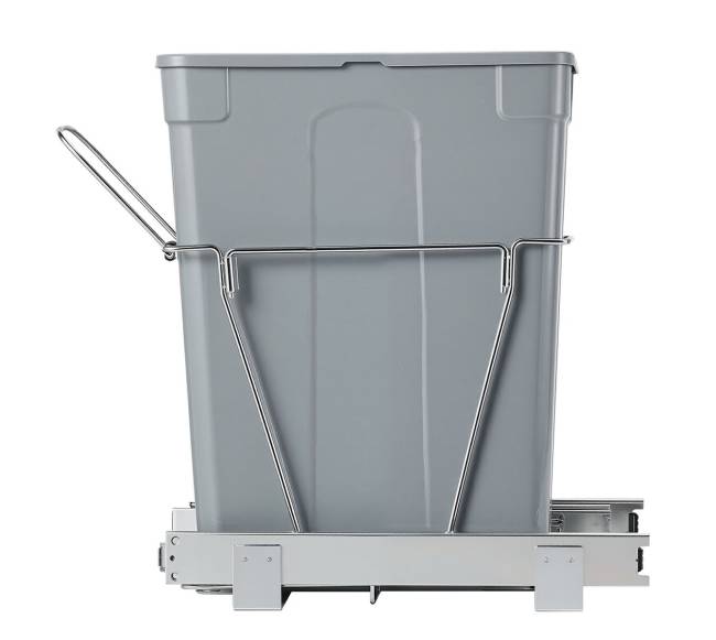 Ištraukiamas šiukšlių konteineris virtuvės spintelei9
