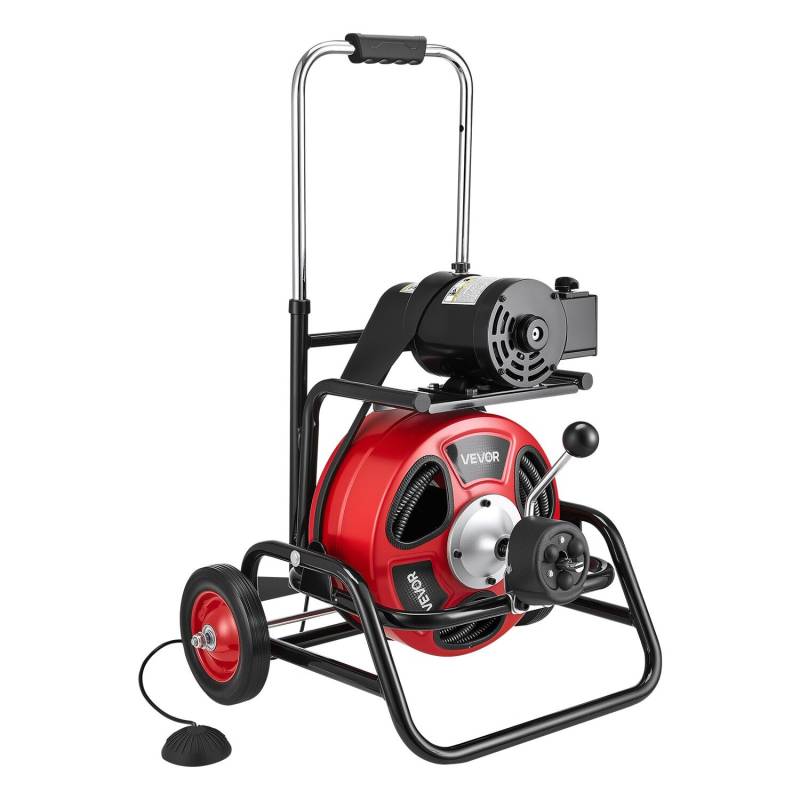 kanalizacijos valymo mašina 30m su automatinis tiektuvas0